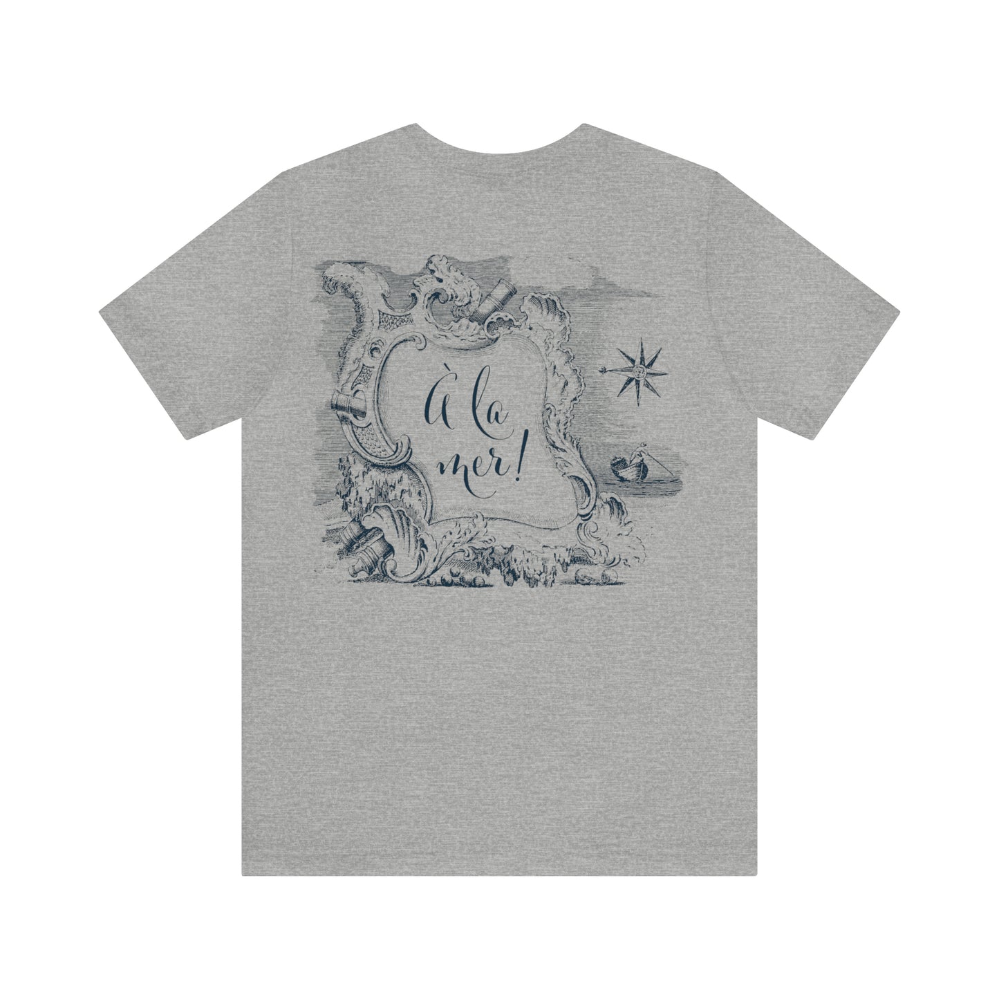 The Mariner's Tee with French Antique Art