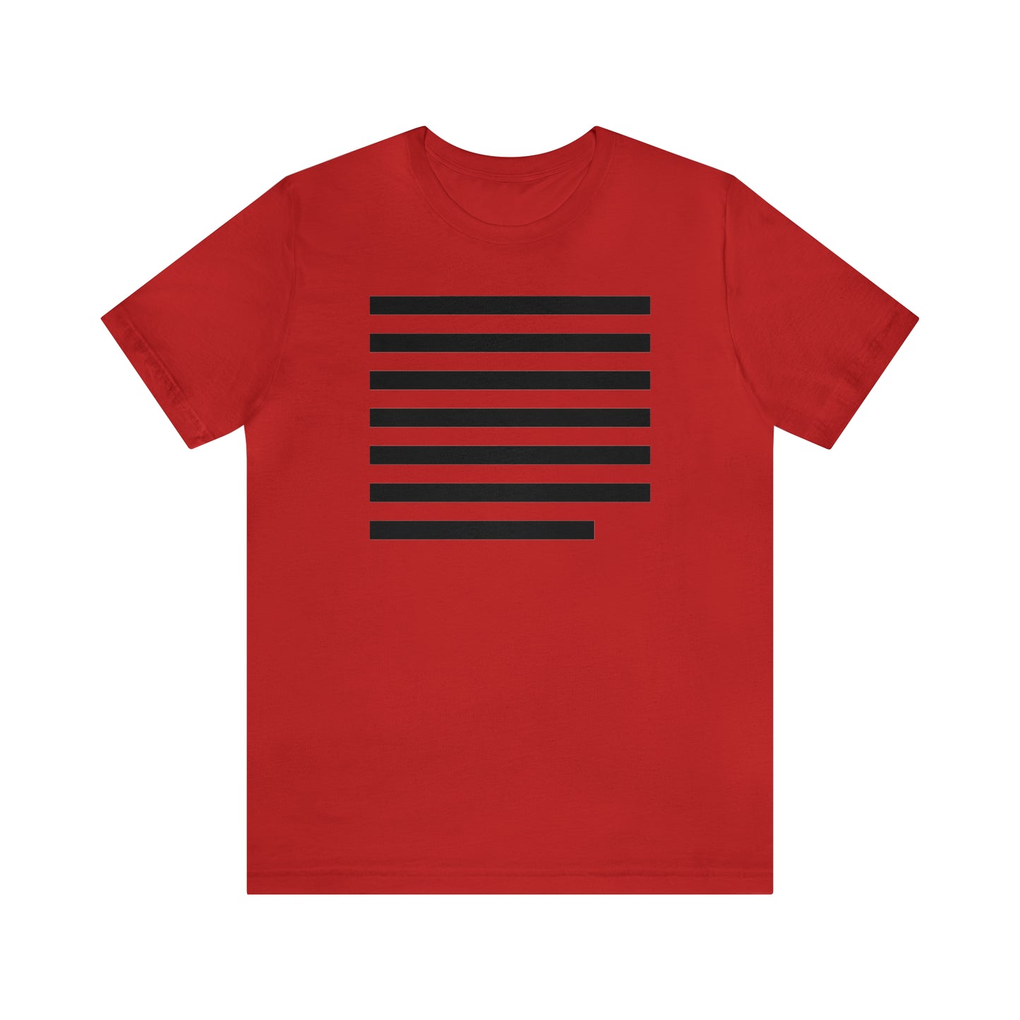 Loading Lines Front Print Tee