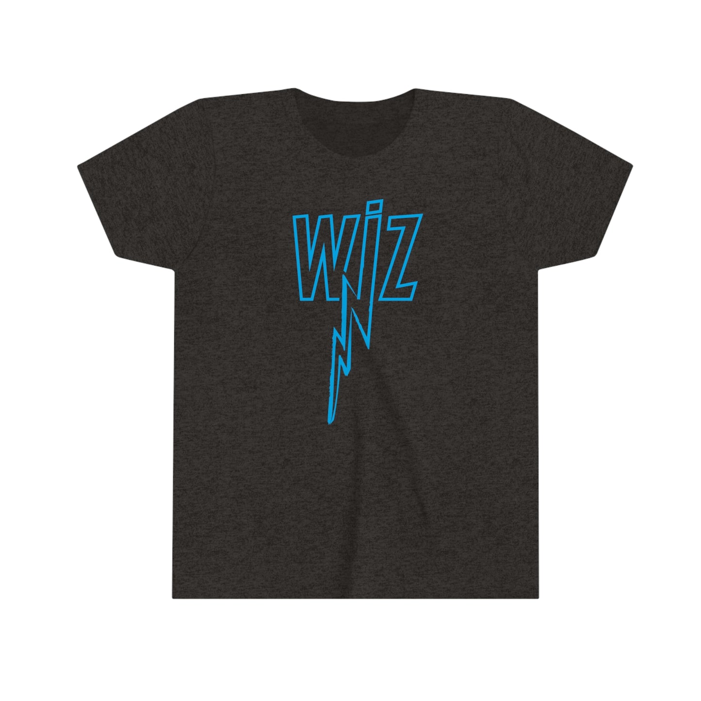 Wiz Front Print, Logo Back Print in Soft, Lightweight Cotton Kidz Tee
