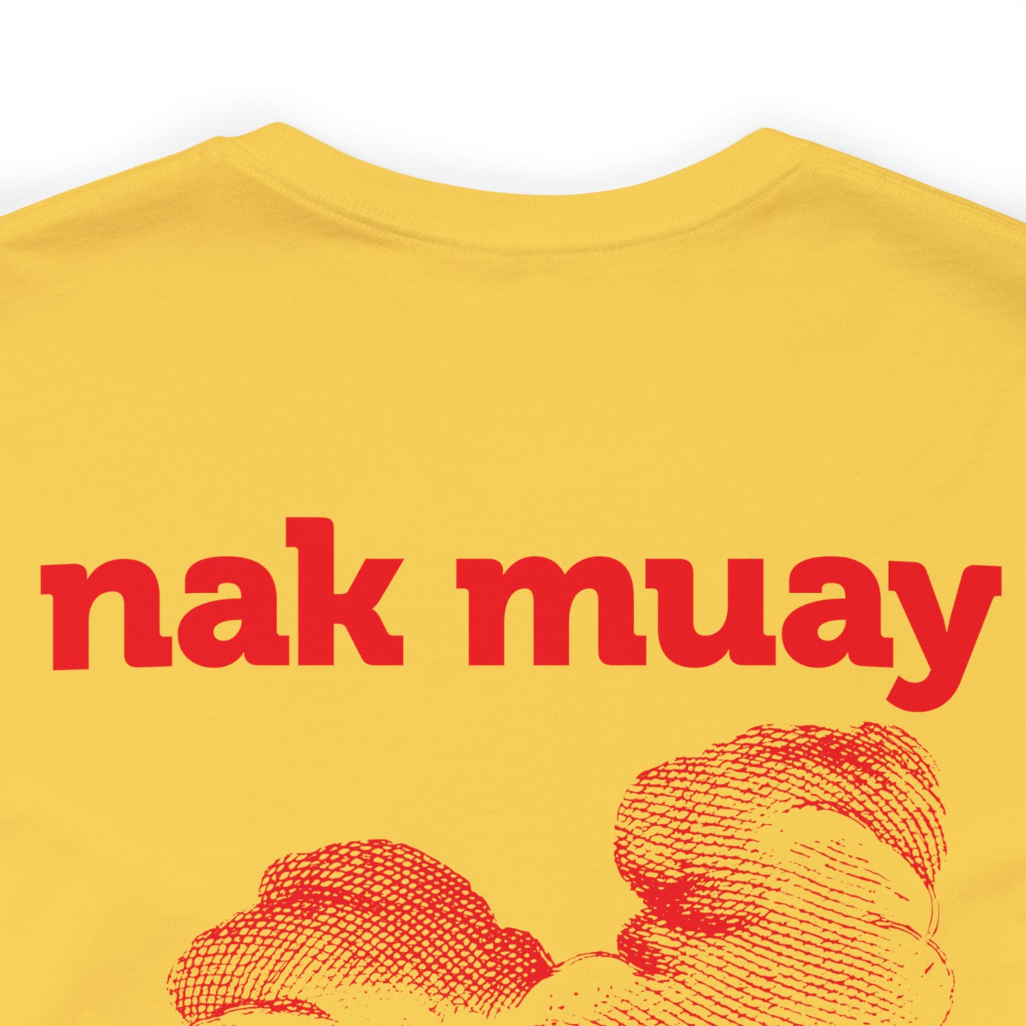 Nak Muay LectriciTee Full Back Graphic and Logo Front Print Tee