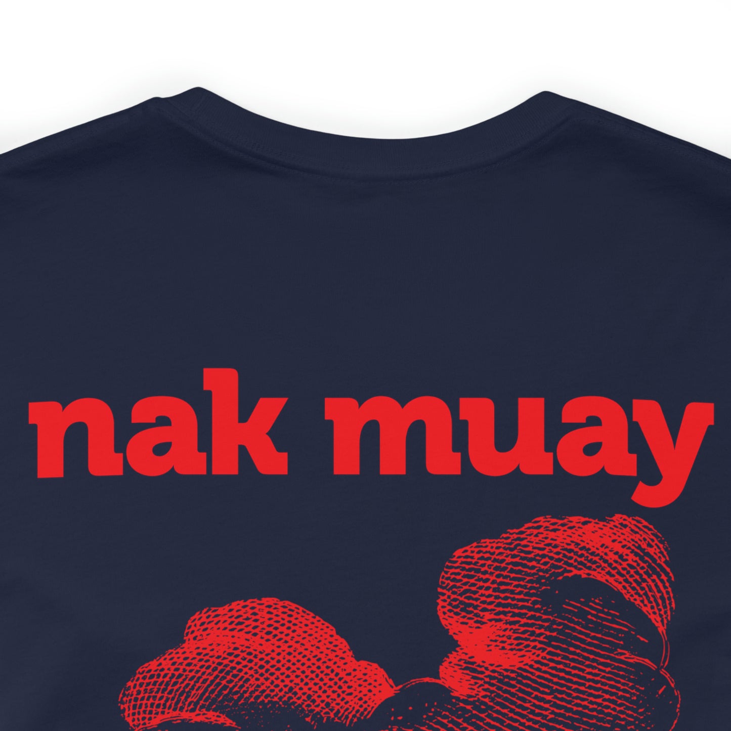 Nak Muay LectriciTee Full Back Graphic and Logo Front Print Tee