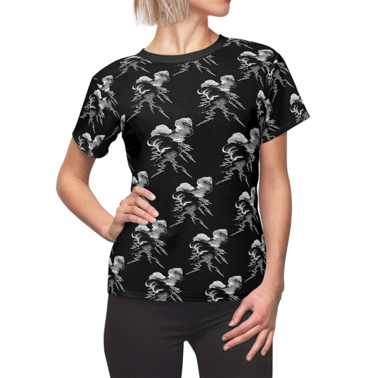 The LectriciTee Mark All-Over-Print Pattern Women's Tee